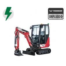 1,9 t Yanmar SV17e elektrinis mini ekskavatorius